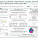 Impact of a Brief Touchscreen Based, Modified Geriatric Assessment (mGA) on the Care of Older Adults with Multiple Myeloma