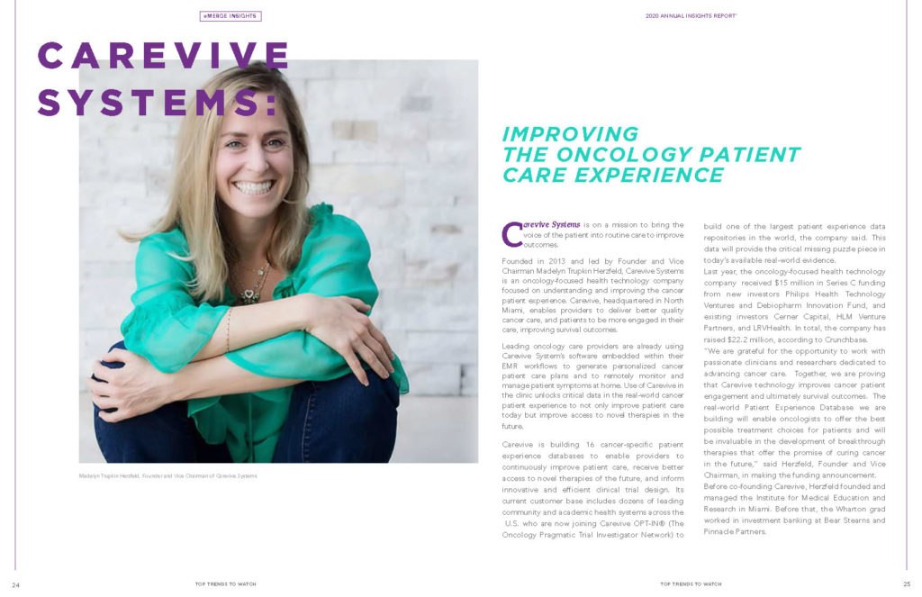 eMerge Americas - Improving the oncology patient care experience