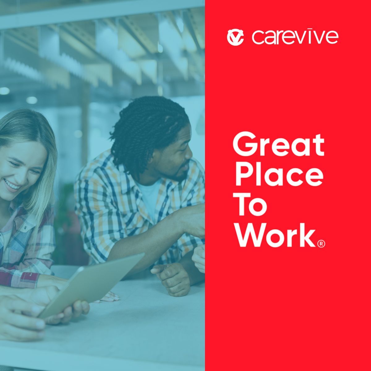 Carevive recently partnered with Great Place to Work®, the global authority on workplace culture, and we’re proud to announce that we are Great Place to Work-Certified!