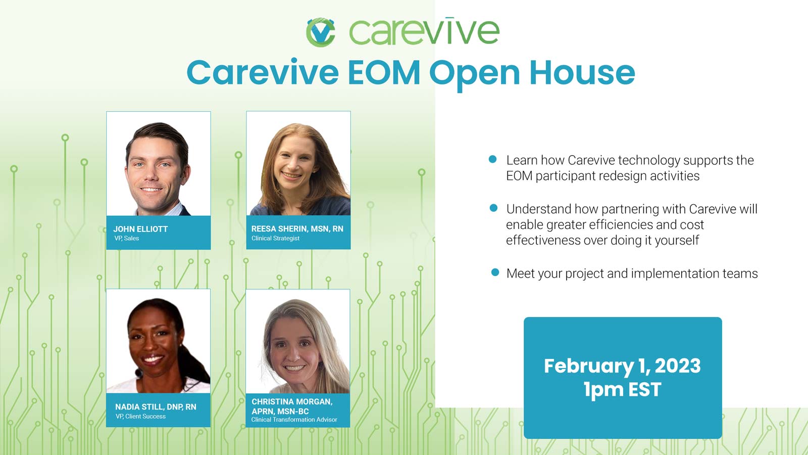 Carevive EOM Open House