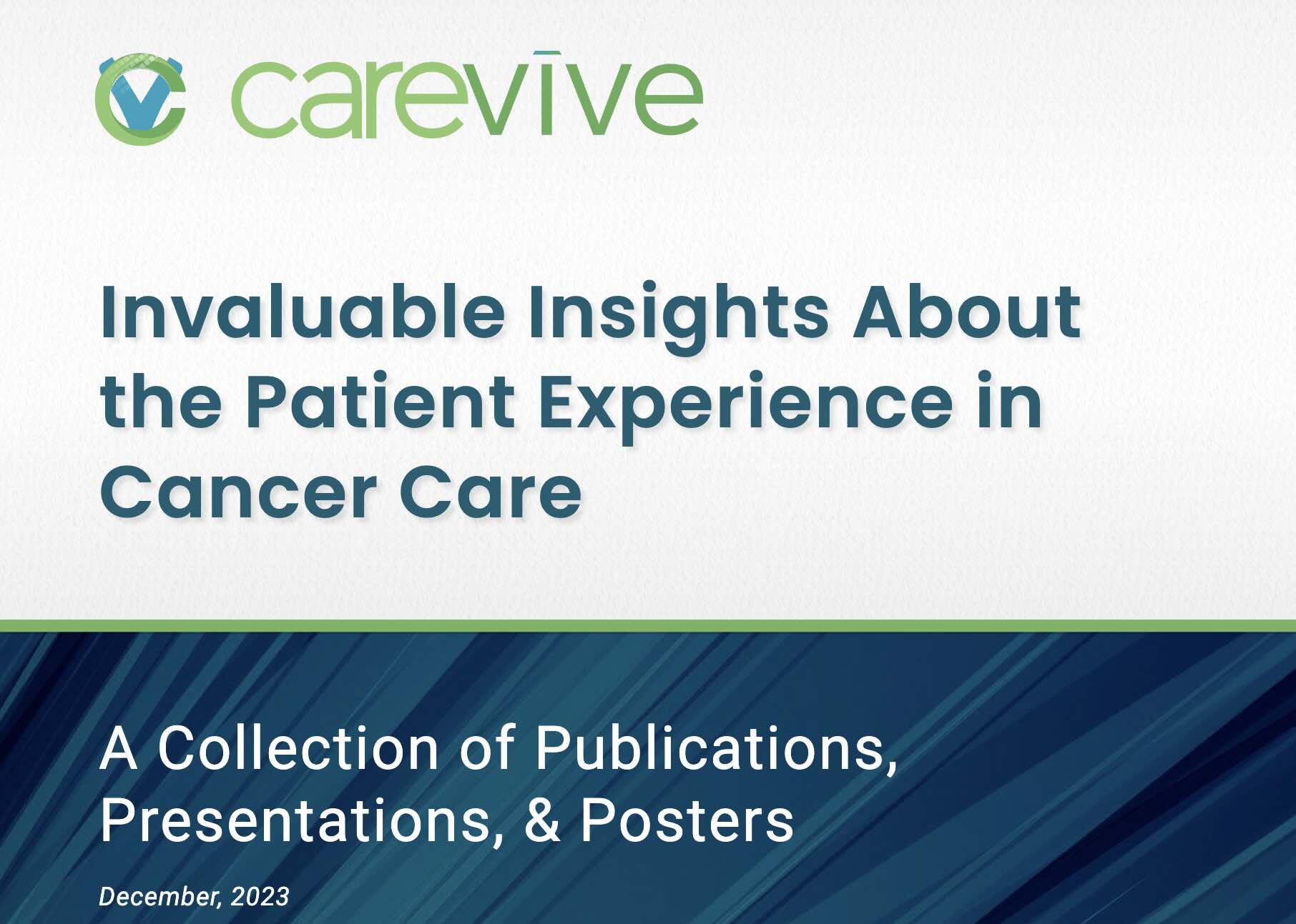 Invaluable Oncology Insights - Carevive